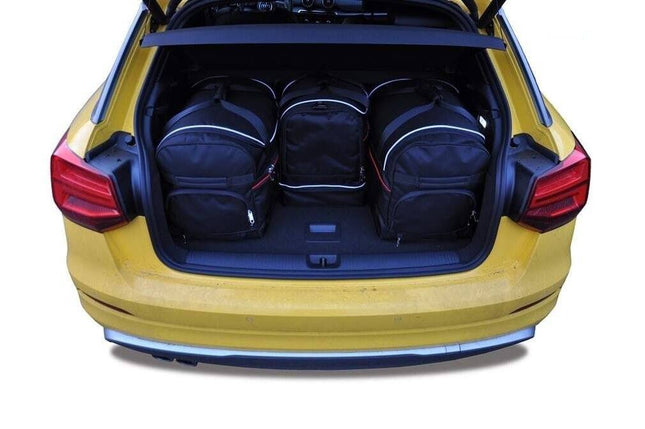 Kjust Kjust Reistassenset voor Audi Q2 vanaf 2016 - Set van 4 Tassen met 2 Roltassen 1 Sporttas en 1 Vliegtuigtas Harvest Automotive 2