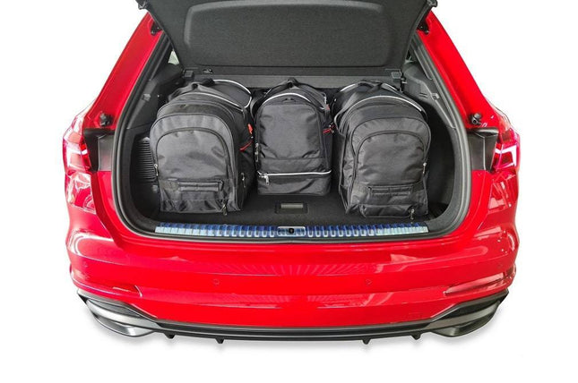 Kjust Kjust Reistassenset voor Audi Q3 vanaf 2019 - Set van 4 Tassen met 2 Roltassen 1 Sporttas en 1 Vliegtuigtas Harvest Automotive 2