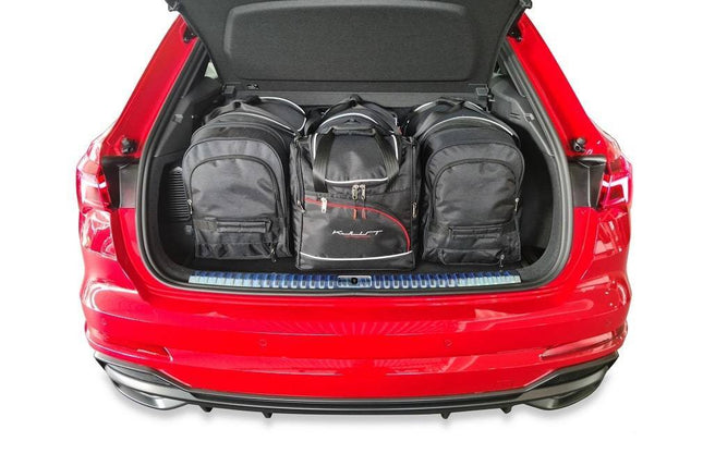 Kjust Kjust Reistassenset voor Audi Q3 vanaf 2019 - Set van 4 Tassen met 2 Roltassen 1 Sporttas en 1 Vliegtuigtas Harvest Automotive 1