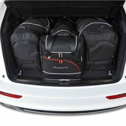 Kjust Kjust Reistassenset voor Audi Q5 2008-2017 - Set van 4 Tassen met 2 Roltassen en 2 Vliegtuigtassen Harvest Automotive 1
