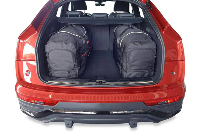 Kjust Kjust Reistassenset voor Audi Q5 Sportback 2021-2025 - Set van 4 Tassen met 3 Roltassen en 1 Vliegtuigtas Harvest Automotive 2