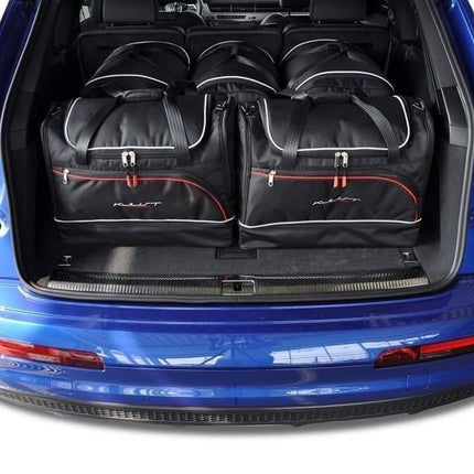 Kjust Kjust Reistassenset voor Audi Q7 vanaf 2015 - Set van 5 Tassen met 3 Roltassen en 2 Sporttassen Harvest Automotive 1