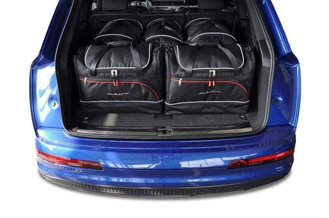 Kjust Kjust Reistassenset voor Audi Q7 vanaf 2015 - Set van 5 Tassen met 3 Roltassen en 2 Sporttassen Harvest Automotive 1