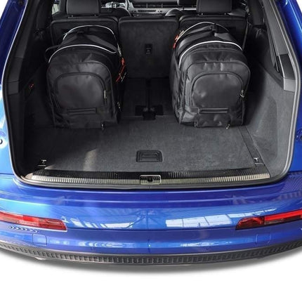 Kjust Kjust Reistassenset voor Audi Q7 vanaf 2015 - Set van 5 Tassen met 3 Roltassen en 2 Vliegtuigtassen Harvest Automotive 4