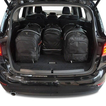Kjust Kjust Reistassenset voor BMW 2 serie Gran Tourer 2015-2021 - Set van 4 Tassen met 2 Roltassen en 2 Sporttassen Harvest Automotive 2