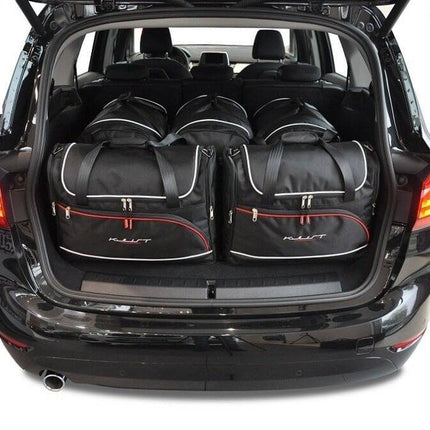 Kjust Kjust Reistassenset voor BMW 2 serie Gran Tourer 2015-2021 - Set van 5 Tassen met 3 Roltassen en 2 Vliegtuigtassen Harvest Automotive 1