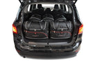Kjust Kjust Reistassenset voor BMW 2 serie Gran Tourer 2015-2021 - Set van 5 Tassen met 3 Roltassen en 2 Vliegtuigtassen Harvest Automotive 1