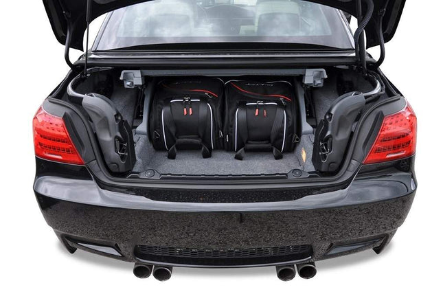 Kjust Kjust Reistassenset voor BMW 3 serie cabrio 2007-2010 - Set van 3 Tassen met 2 Sporttassen en 1 Vliegtuigtas Harvest Automotive 2