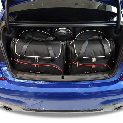 Kjust Kjust Reistassenset voor BMW 3 serie Sedan vanaf 2019 - Set van 5 Tassen met 2 Roltassen 1 Sporttas en 2 Vliegtuigtassen Harvest Automotive 1