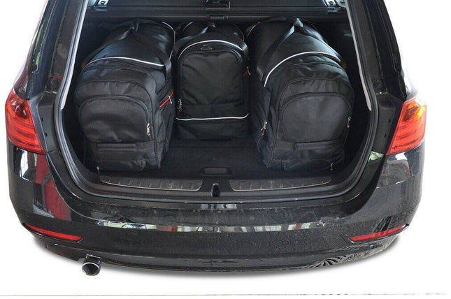 Kjust Kjust Reistassenset voor BMW 3 serie Touring 2012-2019 - Set van 4 Tassen met 2 Roltassen en 2 Sporttassen Harvest Automotive 2