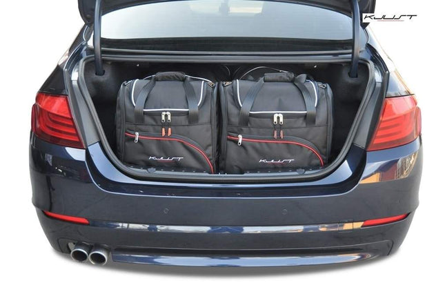 Kjust Kjust Reistassenset voor BMW 5 serie Sedan 2010-2017 - Set van 4 Tassen met 2 Roltassen en 2 Sporttassen Harvest Automotive 1