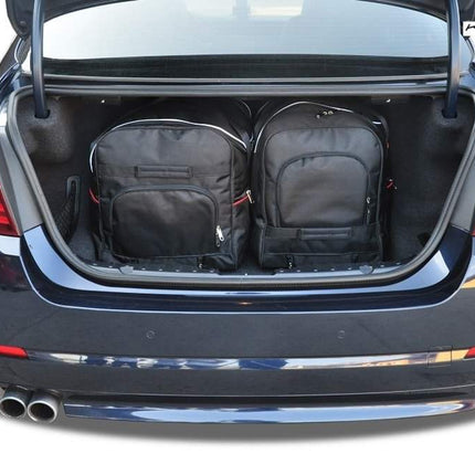 Kjust Kjust Reistassenset voor BMW 5 serie Sedan 2010-2017 - Set van 4 Tassen met 2 Roltassen en 2 Sporttassen Harvest Automotive 2