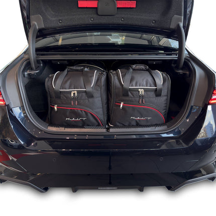 Kjust Kjust Reistassenset voor BMW 5 serie Sedan vanaf 2023 - Set van 4 Tassen met 2 Roltassen en 2 Sporttassen Harvest Automotive 1