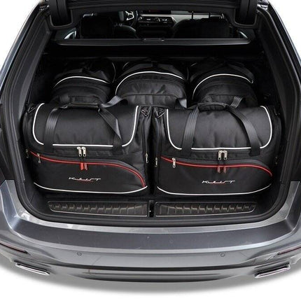 Kjust Kjust Reistassenset voor BMW 5 serie Touring 2017-2024 - Set van 5 Tassen met 3 Roltassen en 2 Vliegtuigtassen Harvest Automotive 1