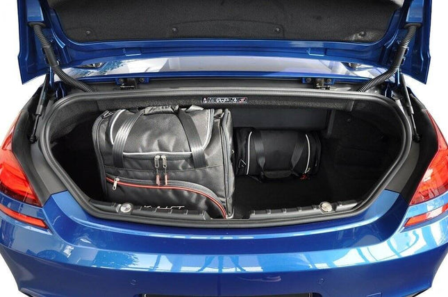 Kjust Kjust Reistassenset voor BMW 6 serie cabrio 2011-2019 - Set van 4 Tassen met 2 Sporttassen en 2 Vliegtuigtassen Harvest Automotive 2