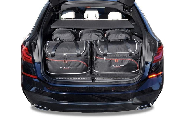 Kjust Kjust Reistassenset voor BMW 6 serie GT 2017-2024 - Set van 5 Tassen met 3 Roltassen en 2 Vliegtuigtassen Harvest Automotive 1