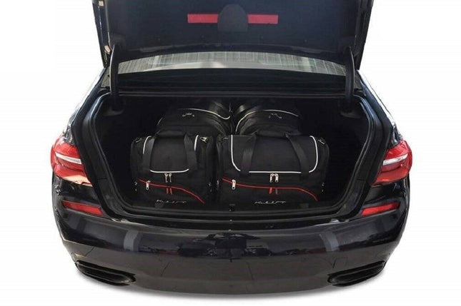 Kjust Kjust Reistassenset voor BMW 7 serie 2015-2022 - Set van 4 Tassen met 2 Roltassen en 2 Vliegtuigtassen Harvest Automotive 1