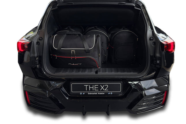 Kjust Kjust Reistassenset voor BMW iX2 vanaf 2023 - Set van 5 Tassen met 3 Roltassen en 2 Vliegtuigtassen Harvest Automotive 2