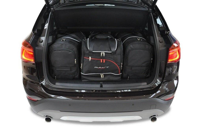 Kjust Kjust Reistassenset voor BMW X1 2015-2022 - Set van 4 Tassen met 2 Roltassen en 2 Sporttassen Harvest Automotive 1