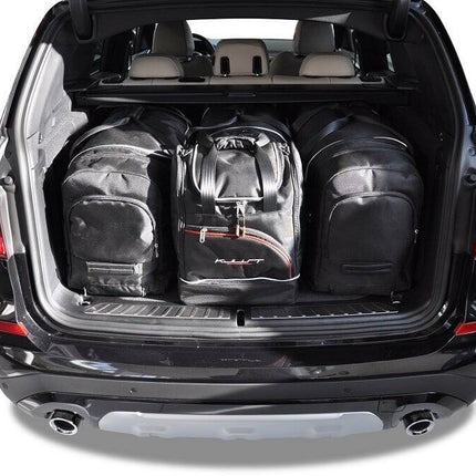 Kjust Kjust Reistassenset voor BMW X3 2018-2024 - Set van 4 Tassen met 2 Roltassen en 2 Sporttassen Harvest Automotive 1