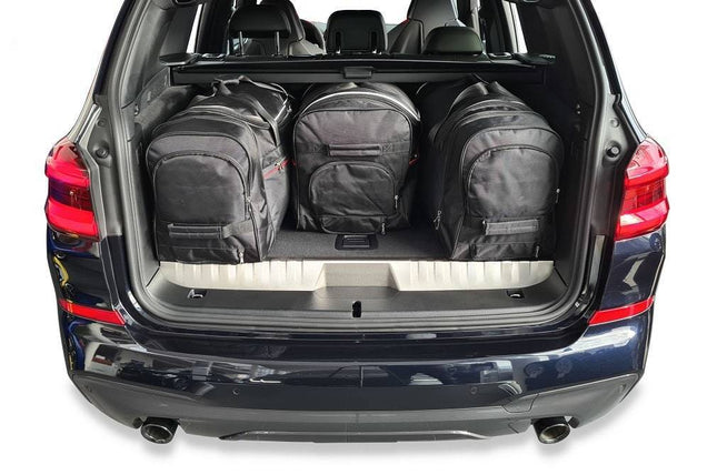 Kjust Kjust Reistassenset voor BMW X3 2018-2024 - Set van 4 Tassen met 3 Roltassen en 1 Vliegtuigtas Harvest Automotive 2