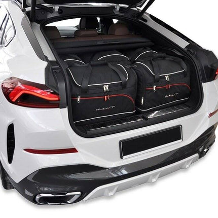 Kjust Kjust Reistassenset voor BMW X6 vanaf 2019 - Set van 5 Tassen met 3 Roltassen en 2 Sporttassen Harvest Automotive 1