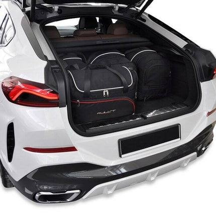 Kjust Kjust Reistassenset voor BMW X6 vanaf 2019 - Set van 5 Tassen met 3 Roltassen en 2 Vliegtuigtassen Harvest Automotive 2