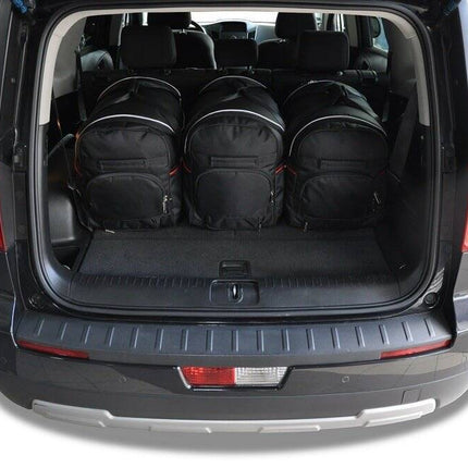 Kjust Kjust Reistassenset voor Chevrolet Orlando 2011-2018 - Set van 5 Tassen met 3 Roltassen en 2 Vliegtuigtassen Harvest Automotive 3