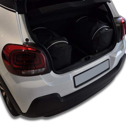 Kjust Kjust Reistassenset voor Citroen C3 5-deurs 2016-2024 - Set van 3 Tassen met 3 Sporttassen Harvest Automotive 2