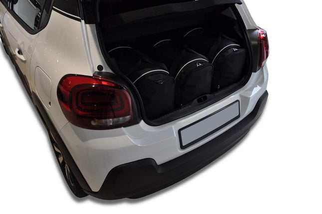 Kjust Kjust Reistassenset voor Citroen C3 5-deurs 2016-2024 - Set van 3 Tassen met 3 Sporttassen Harvest Automotive 1