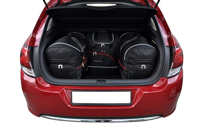 Kjust Kjust Reistassenset voor Citroen C4 5-deurs 2010-2020 - Set van 4 Tassen met 2 Roltassen en 2 Sporttassen Harvest Automotive 2