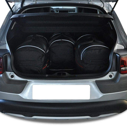 Kjust Kjust Reistassenset voor Citroen C4 Cactus 2014-2017 - Set van 4 Tassen met 2 Roltassen en 2 Sporttassen Harvest Automotive 2