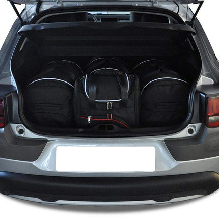 Kjust Kjust Reistassenset voor Citroen C4 Cactus 2014-2017 - Set van 4 Tassen met 2 Roltassen en 2 Sporttassen Harvest Automotive 1