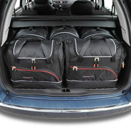 Kjust Kjust Reistassenset voor Citroen C4 Grand Picasso 2006-2014 - Set van 5 Tassen met 3 Roltassen en 2 Sporttassen Harvest Automotive 1