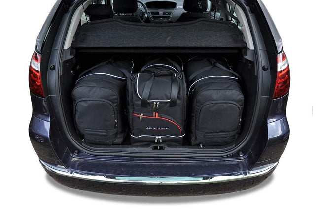 Kjust Kjust Reistassenset voor Citroen C4 Picasso 2007-2013 - Set van 4 Tassen met 2 Roltassen en 2 Sporttassen Harvest Automotive 1