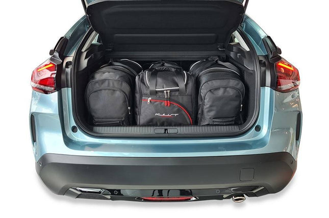 Kjust Kjust Reistassenset voor Citroen C4 X vanaf 2023 - Set van 4 Tassen met 2 Roltassen en 2 Sporttassen Harvest Automotive 1