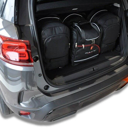 Kjust Kjust Reistassenset voor Citroen C5 Aircross 2018-2025 - Set van 4 Tassen met 2 Roltassen 1 Sporttas en 1 Vliegtuigtas Harvest Automotive 1