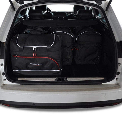 Kjust Kjust Reistassenset voor Citroen C5 Tourer stationwagen 2008-2018 - Set van 5 Tassen met 3 Roltassen en 2 Sporttassen Harvest Automotive 2