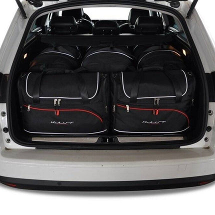 Kjust Kjust Reistassenset voor Citroen C5 Tourer stationwagen 2008-2018 - Set van 5 Tassen met 3 Roltassen en 2 Vliegtuigtassen Harvest Automotive 1