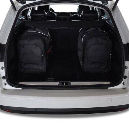 Kjust Kjust Reistassenset voor Citroen C5 Tourer stationwagen 2008-2018 - Set van 5 Tassen met 3 Roltassen en 2 Vliegtuigtassen Harvest Automotive 4