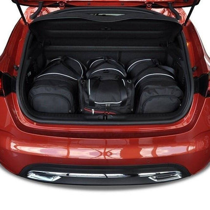 Kjust Kjust Reistassenset voor Citroen DS4 5-deurs 2010-2015 - Set van 4 Tassen met 2 Roltassen 1 Sporttas en 1 Vliegtuigtas Harvest Automotive 1