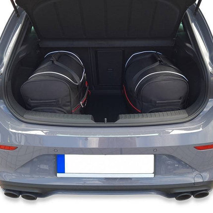 Kjust Kjust Reistassenset voor Cupra Leon 5-deurs 2020-2024 - Set van 4 Tassen met 2 Roltassen 1 Sporttas en 1 Vliegtuigtas Harvest Automotive 7
