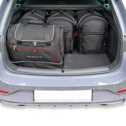 Kjust Kjust Reistassenset voor Cupra Leon stationwagen vanaf 2020 - Set van 5 Tassen met 3 Roltassen en 2 Sporttassen Harvest Automotive 2