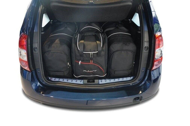 Kjust Kjust Reistassenset voor Dacia Duster 2014-2018 - Set van 4 Tassen met 2 Roltassen en 2 Sporttassen Harvest Automotive 1