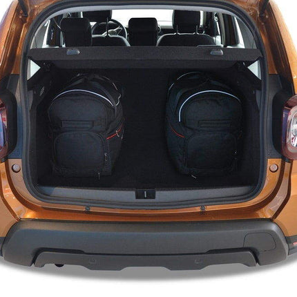 Kjust Kjust Reistassenset voor Dacia Duster 2018-2024 - Set van 5 Tassen met 3 Roltassen en 2 Vliegtuigtassen Harvest Automotive 4