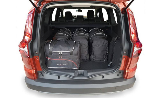 Kjust Kjust Reistassenset voor Dacia Jogger vanaf 2022 - Set van 5 Tassen met 3 Roltassen en 2 Sporttassen Harvest Automotive 2