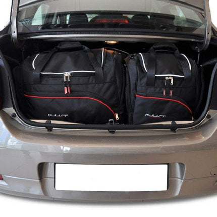 Kjust Kjust Reistassenset voor Dacia Logan Sedan 2012-2020 - Set van 5 Tassen met 3 Roltassen en 2 Sporttassen Harvest Automotive 1