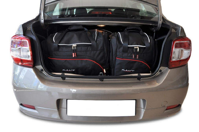 Kjust Kjust Reistassenset voor Dacia Logan Sedan 2012-2020 - Set van 5 Tassen met 3 Roltassen en 2 Sporttassen Harvest Automotive 1