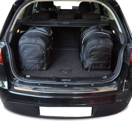 Kjust Kjust Reistassenset voor Fiat Croma 2005-2011 - Set van 4 Tassen met 2 Roltassen 1 Sporttas en 1 Vliegtuigtas Harvest Automotive 3