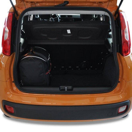 Kjust Kjust Reistassenset voor Fiat Panda 2012-2020 - Set van 3 Tassen met 3 Sporttassen Harvest Automotive 3